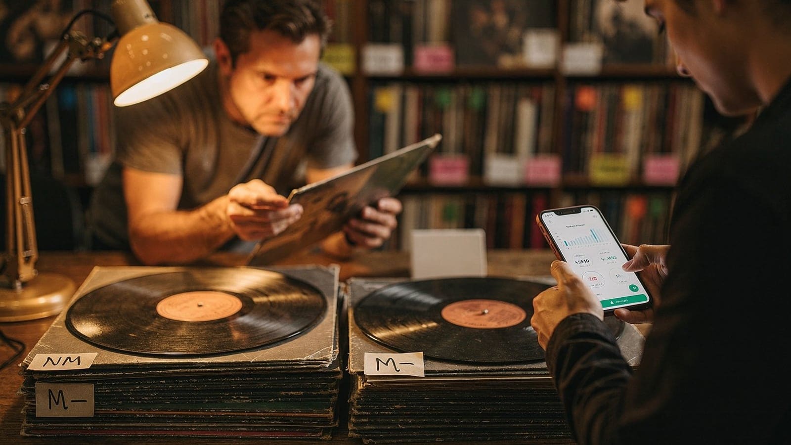 Editorial image for NM vs M- on Discogs: What the Market Actually Pays For
